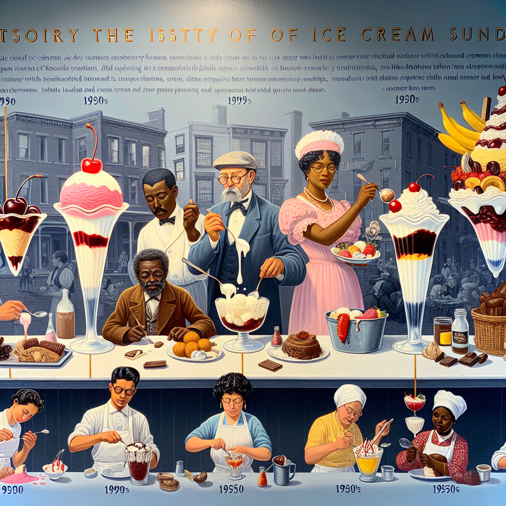 The History of the Ice Cream Sundae: A Sweet Treat Through Time